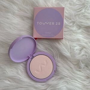 Tower 28 Beauty Get Set Blur + Set Talc Free Setting Powder Palisades Pink